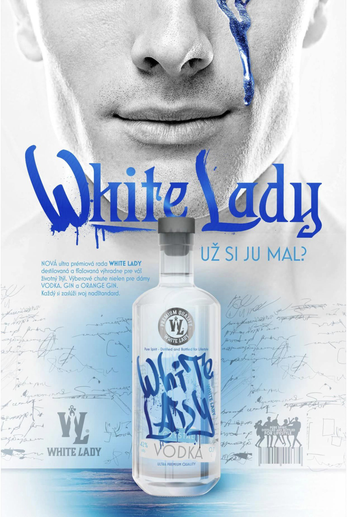 White Lady vodka Crystal